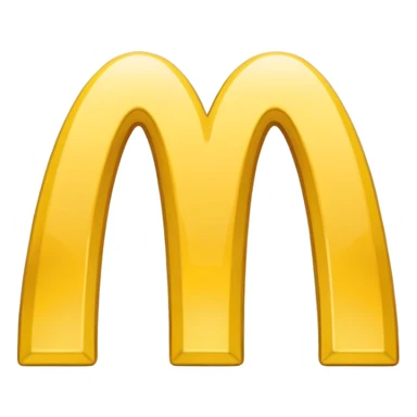 mcdonalds golden arches logo sticker
