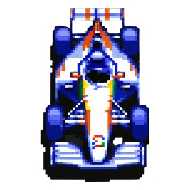 Formula 1 racing car sticker