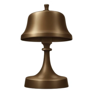 table bell at reception sticker