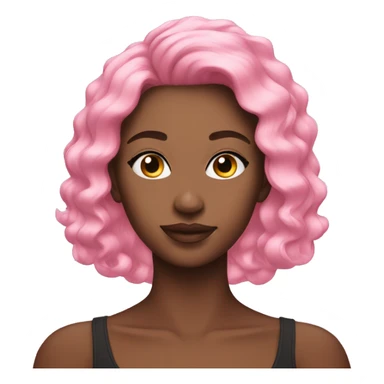 Haircare pinkish sticker