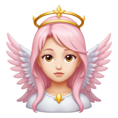 seraphim light pink sticker