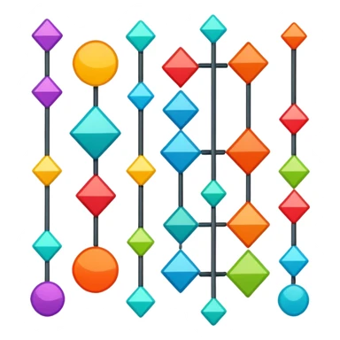 Retro Timeline sticker