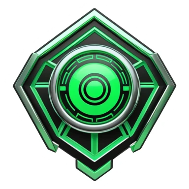  Black And Green Cyber Aesthetic Deco sticker