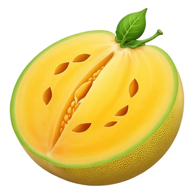 yellow melon sticker