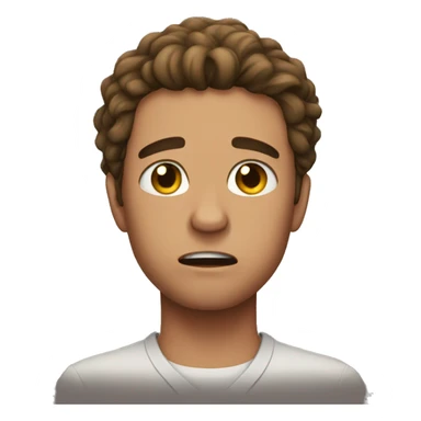 Caleb crying sticker