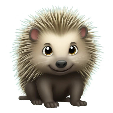 Baby porcupine  sticker