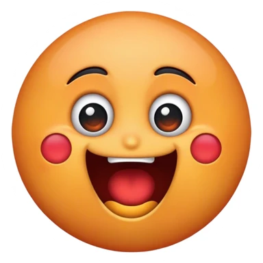 happy scared emoji sticker