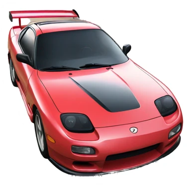 Fast and fuirous rx7 sticker