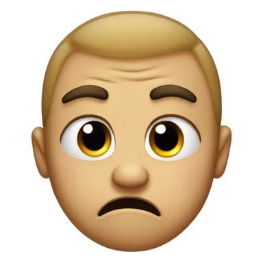 Angry crying with tears sticker