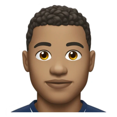 mbappé micro sticker