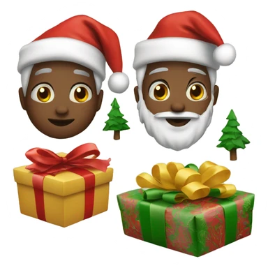 South African christmas gifts sticker