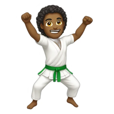 capoeira sticker