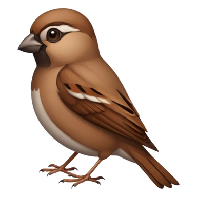Sparrow sticker