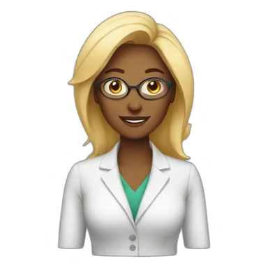 woman business owner sticker