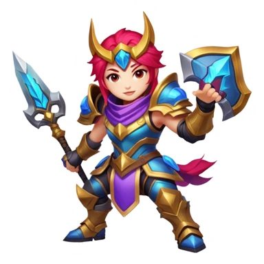 League of Legends character sticker