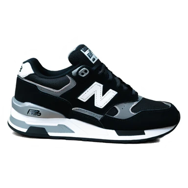 Black New balance 550 sticker