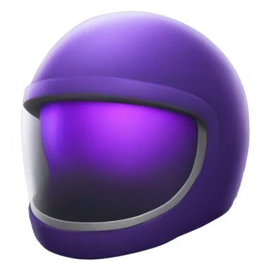 purple halo helmet sticker