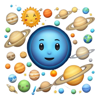  solar system sticker