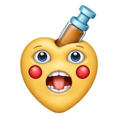 Thyroid gland sticker