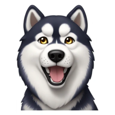 Husky slaying sticker