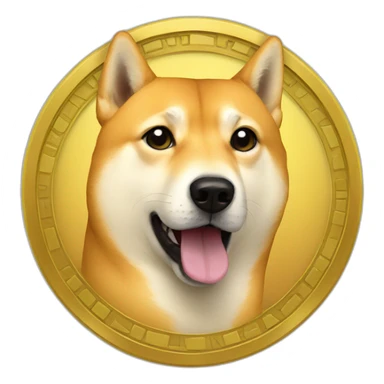 dogecoin sticker