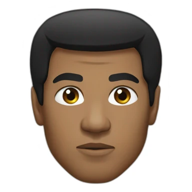 mohammed ali  sticker