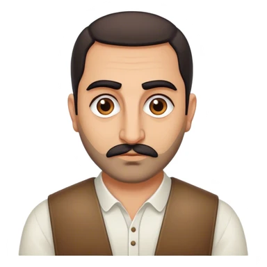 Armenian man sticker