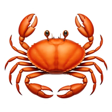 Crab Regrowing sticker