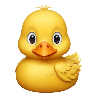 cute duck sticker