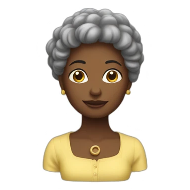 Maman esseulée black sticker