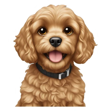 Sister and brother cavoodle sticker