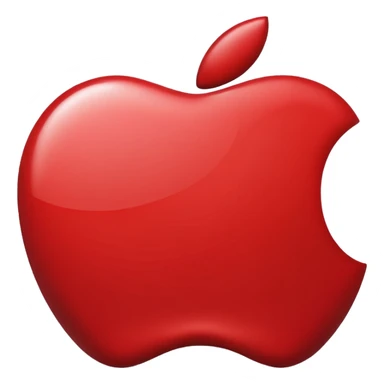 Apple logo sticker