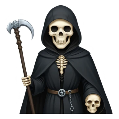 Grim reaper sticker