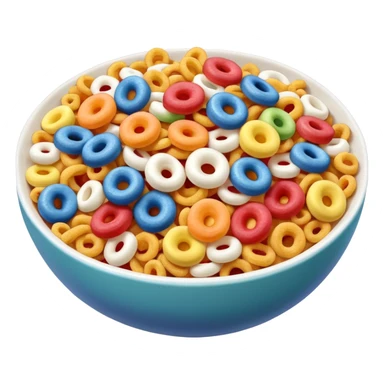 cereal froot loops sticker