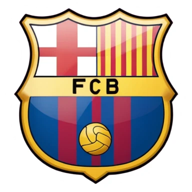 Escudo del barca  sticker