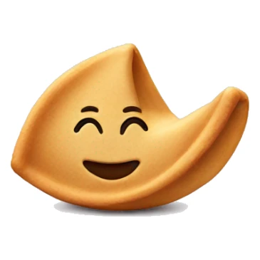 Fortune cookie sticker