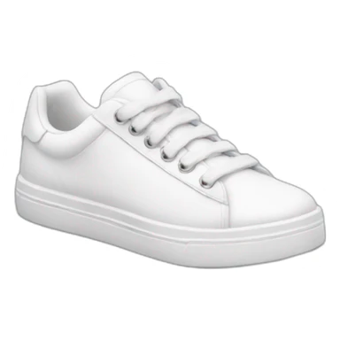 White sneakers sticker