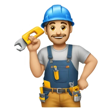 Handyman sticker
