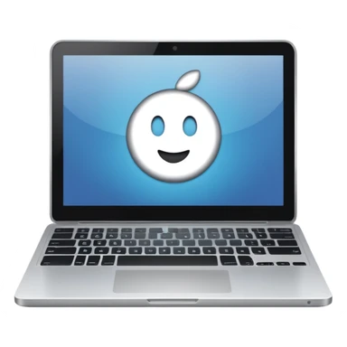 laptop with “1C” on the screen sticker