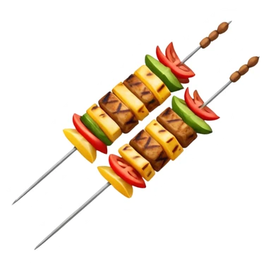 kebab skewer sticker
