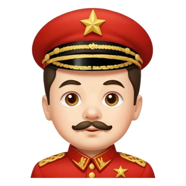 Stalin, cute, baby sticker