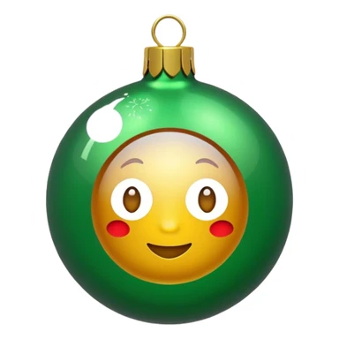 christmas ornament "Oh Well" sticker