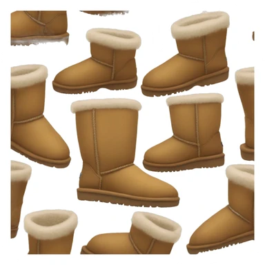 Aesthetic uggs sticker
