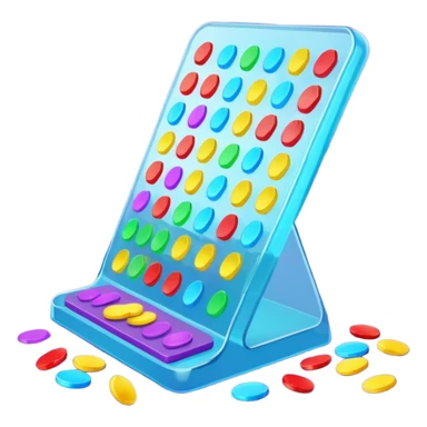 plinko board with colorful chips falling sticker