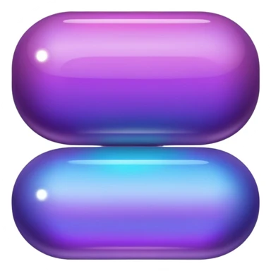 glitter purple medicine sticker