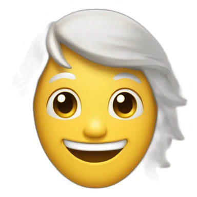 smiley anglais qui rit sticker