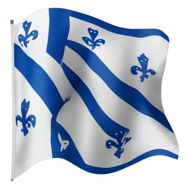 quebec flag sticker