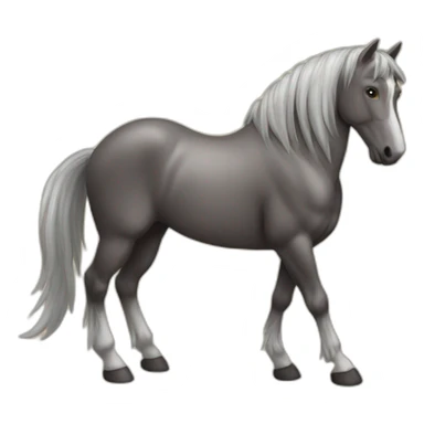 cheval qui cabre sticker
