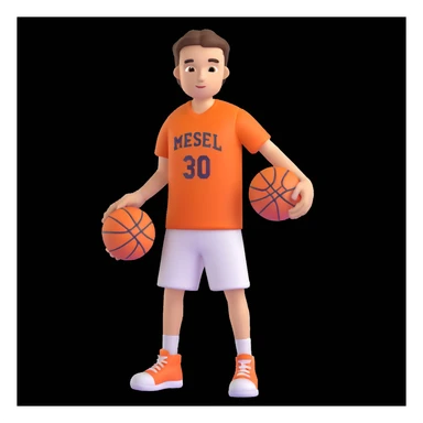 With basketball t shirt sticker