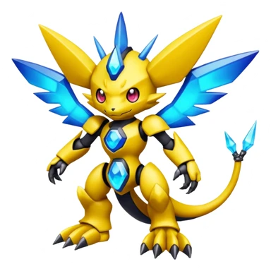  Pokémon-Fakémon-Spectrobes-Digimon-fusion (full body) sticker